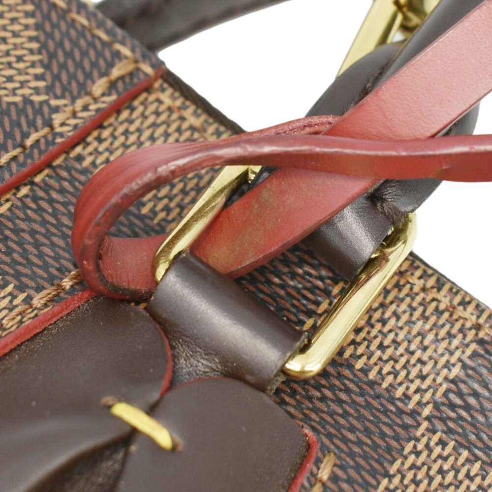 Louis Vuitton Caissa MM Damier Ebene Tote Bag Brown - Picture 10 of 13